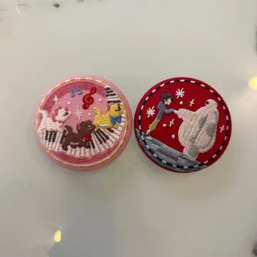 베이맥스 마리 캔뱃지 디즈니