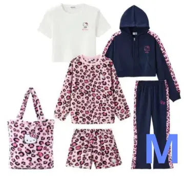 키티 해피백 레오파드 무늬 표범 무늬 시마무라 M 사이즈