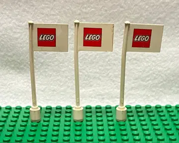 레고 (LEGO) 정품 올드 레고 6316 클래식 깃발 프린트 로고