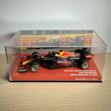 미니 챔프 1/43 페르스타펜 2021 에밀리아 로마냐 레드불