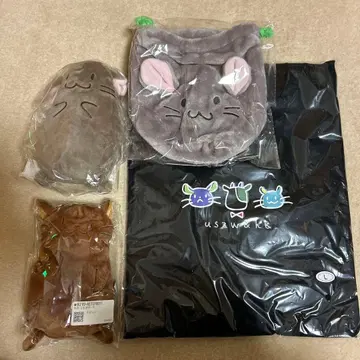 우시자와 히나타 코무기 파우치 손그림 T셔츠