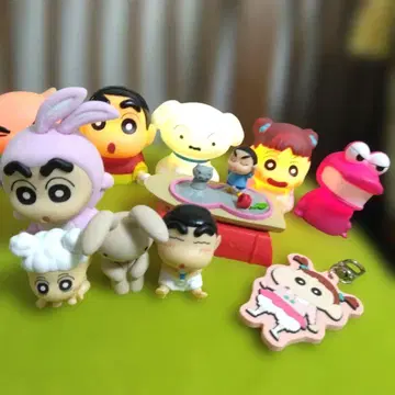 [ 짱구는 못말려 ] 빛나는 라이트 마스코트 신짱 테라리움 기타 세트