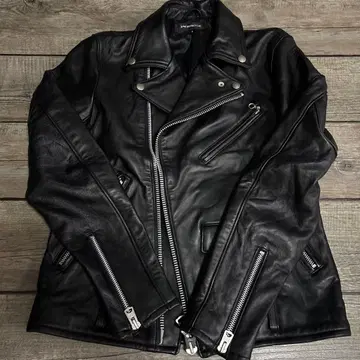초특가 천연 가죽 JACKROSE 더블 라이더 자켓 미사용에 가까움