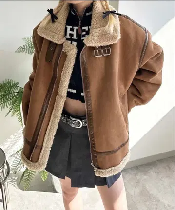 [미사용] Sedacle girl 보아 안감 라이더스 블루종