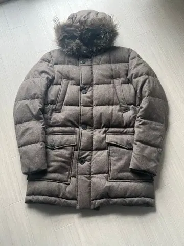 Herno 캐시미어 실크 다운 자켓 코트