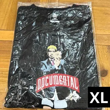 다큐멘탈 마츠모토 히토시 T셔츠 XL 사이즈 블랙