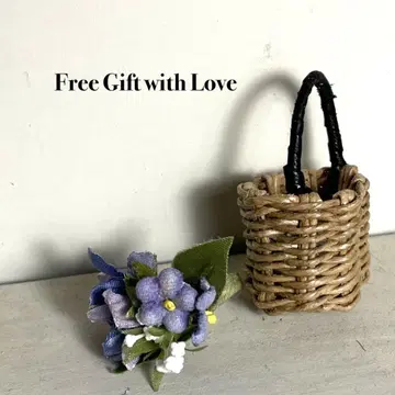 땡큐 기프트 미니 바스켓 조화 세트