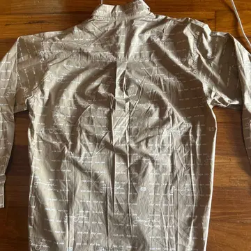 Sean John 로고 프린트 긴팔 셔츠