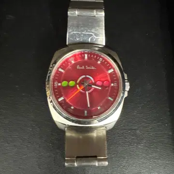 Paul Smith 빨간색 다이얼 시계