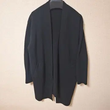 iCB 블랙 오픈 프론트 가디건 XL