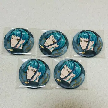 트위스테 브레이징 주얼 캔뱃지 제이드 5점