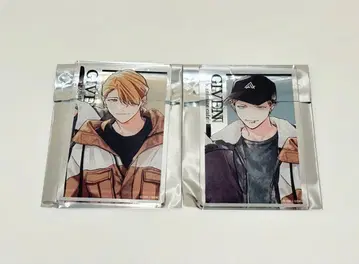 기븐전 기븐 복조리 아크릴 카드 나카야마 슌키 카지 아키히코