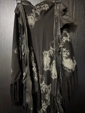 KMRii 가죽 매그놀리아 스톨 랩 스커트 ifsixwasnine