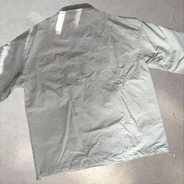 [미사용 새상품] 방풍 하프 지퍼 점퍼 (베이지) XXL