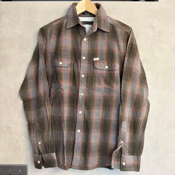 MATIX 체크 무늬 긴팔 셔츠 XS