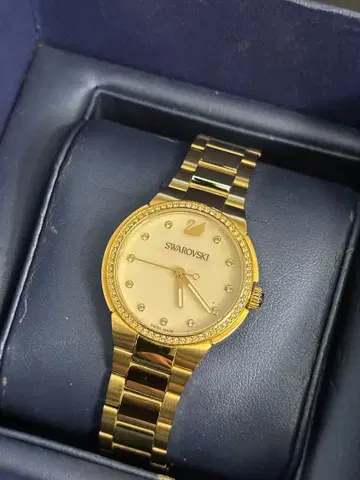 Swarovski 시계 골드