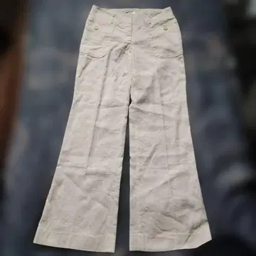 theory 베이지 플레어 팬츠 00