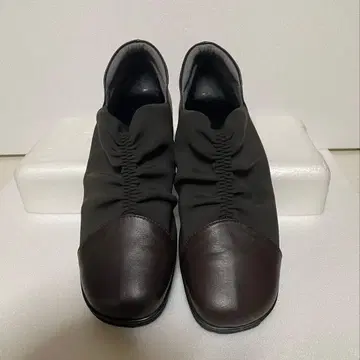 Miss Kyouko 미스키요코 컴포트 슈즈 다크 브라운 일본제