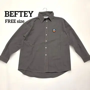 [ 완판템 ] BEFTEY / 워크 빅 셔츠 ( 그레이 ) / 25AW