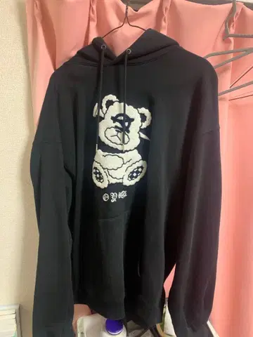 OY 후드티 블랙 곰