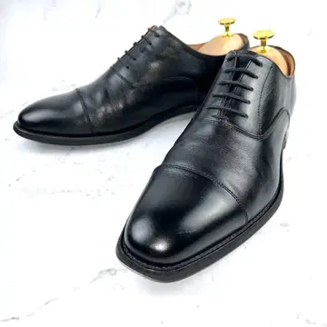 인기 상품 스코치 그레인 스트레이트 팁 F-0352 블랙 25.5