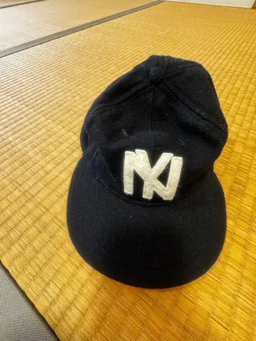 NY 로고 자수 야구 모자 7 1/2