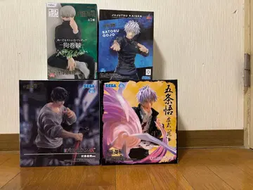 주술회전 피규어 4개 세트