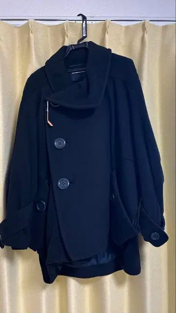 mercibeaucoup 메르시보쿠 마르코 코트 블랙