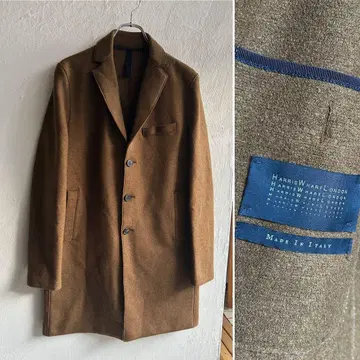 이탈리아제 HARRISS WHARF LONDON 체스터 코트 46