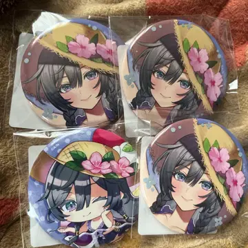아야카키 이즈레 쇼부카 카키츠바타 키사라 캔뱃지 세트