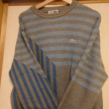 CHEMISE LACOSTE 빈티지 크루넥 니트