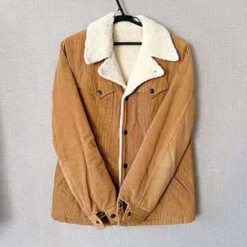 넘버나인 코듀로이 보아 옷깃 자켓