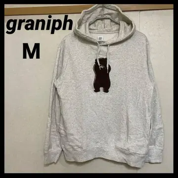 그라니프 후드티 트레이닝복 맨투맨 화이트 이나이 이나이 베어