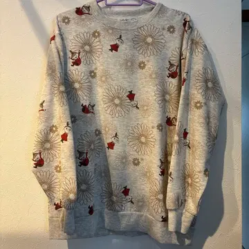 [ 새상품 ] 꽃무늬 리틀미 프린트 속기모 트레이닝복