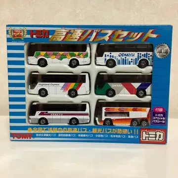 [ 미사용 새상품 ] 토미카 고속버스 세트