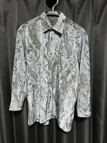 구제 Y셔츠 페이즐리