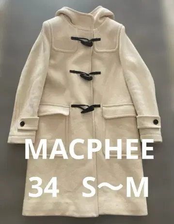 MACPHEE 아이보리 더플 코트