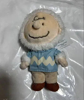 USJ 유니버셜 찰리 브라운 봉제 인형 키체인