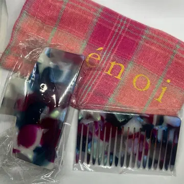 enoi 크리스마스 코프레 헤어 클립 & 헤어콤 복조리