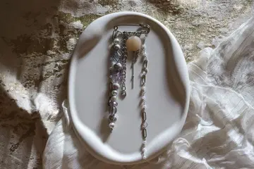 핸드메이드 브로치