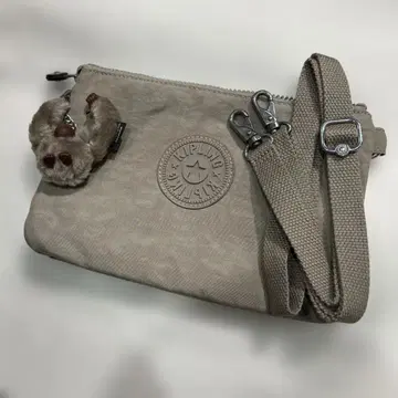 kipling 숄더백 베이지