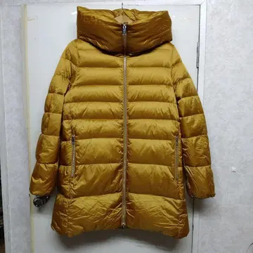 W785 add 후드 다운 코트 자켓 롱 기장