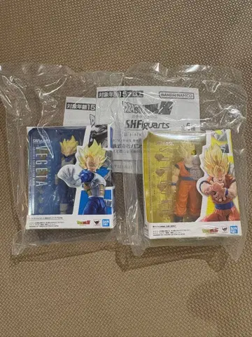 드래곤볼 S.H.Figuarts Miniature 가챠 2종 세트