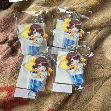 아야카키 어느 것이 창포인가 붓꽃 아크릴 키링 시가 리코