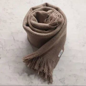 새상품급 슬로우 THROW 네프 울 대형 스톨 210/66