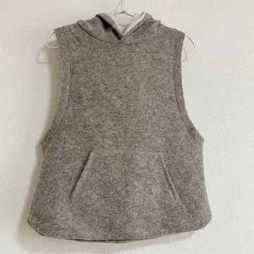 NARU 베스트 울 기모 후드 부착 일본제