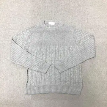 새상품 ABAHOUSE 스웨터 긴팔 그레이 L 사이즈 남성용 니트