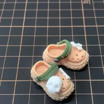 네오 브라이스용 샌들 오렌지 그린