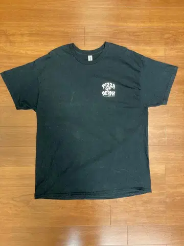 PIZZA OF DEATH T셔츠 XL 블랙