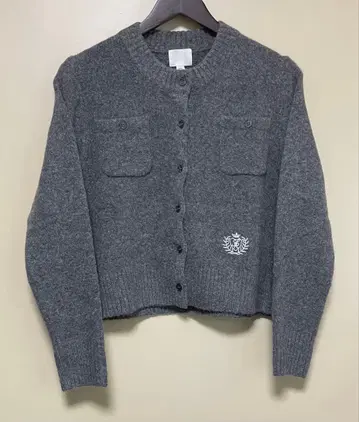 H&M 니트 가디건 그레이 M